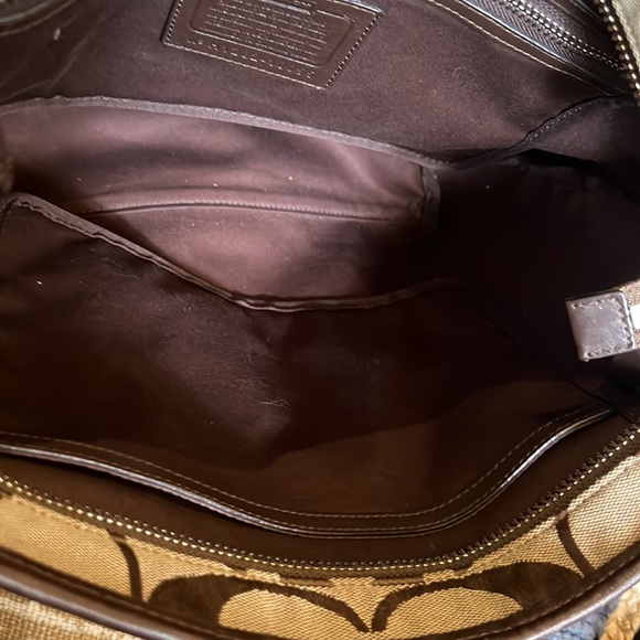 COACH SIG Hamilton Stripe Shoulderbag - Picture 8 of 12